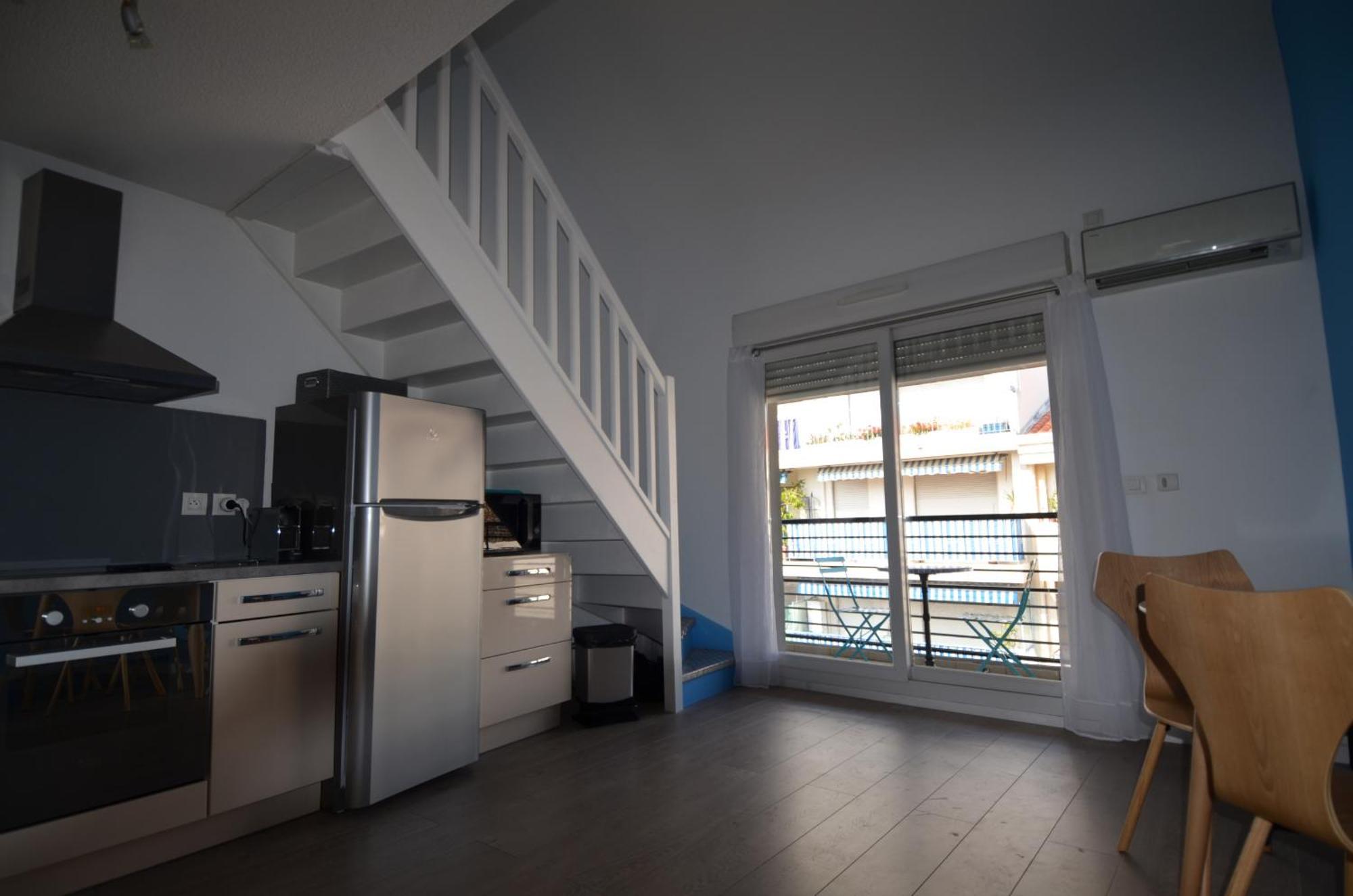 Tobias - Appartement Duplex 4 Personnes Quartier Riquier Nisa Exterior foto
